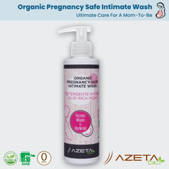 Organic Pregnancy-Safe Intimate Wash | Mother Line | (200 ml) - Azetabio