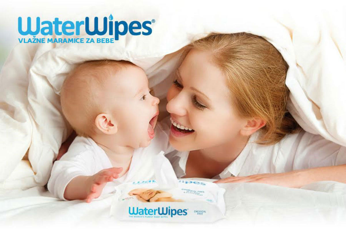 WaterWipes Plastic-Free Baby Wipes, A Greener Option by Azetabio
