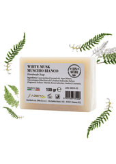 Organic White Musk Soap | Handmade Soap | (100 gm) - Azetabio