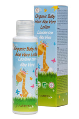 Organic Baby Hair Aloe Vera Lotion | New Born Dry Scalp | BPA, Toxic FREE | Non GMO | (100 ml)