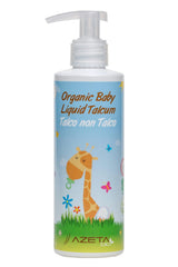 Organic Baby Liquid Talcum | (200 ml) - Azetabio