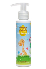 Certified Organic Baby Oil | Inca Inchi Oil| (100 ml) - Azetabio