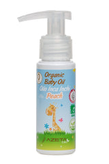 Organic Baby Oil | Peach | (50 ml) - Azetabio