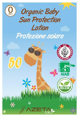 Organic Baby Sun Block | (50ml) - Azetabio
