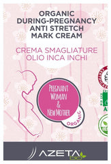 Organic During-Pregnancy Anti Stretch Mark Cream | Mother Line | (150 ml) - Azetabio