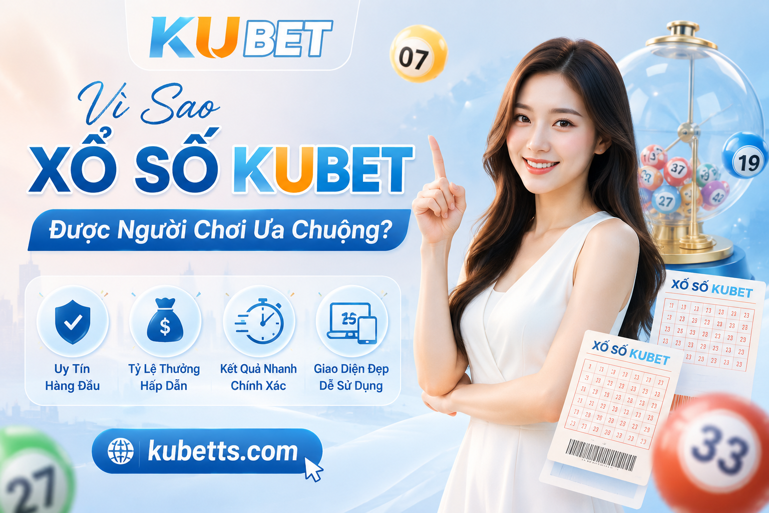 Lý do mà xổ số kubet được khách tham gia chơi nhiều? Lý do mà xổ số kubet được khách tham gia chơi nhiều?